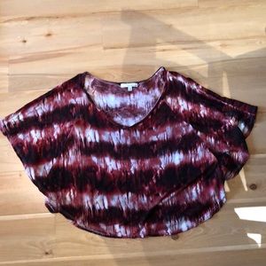 Flowy short sleeve shirt
